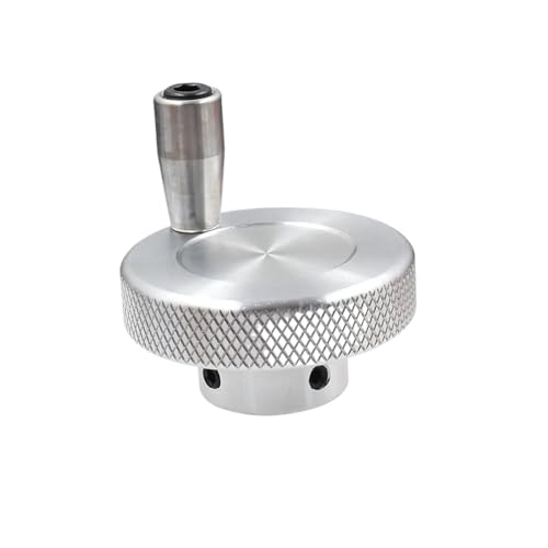 Volant moleté en aluminium 50mm pour remplacer vos boutons de serrage usés ou cassés