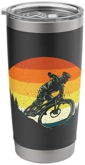 Downhill Mountain Biker - Bike Lover MTB Mountain Biking Stainless Steel Insulated Tumbler
