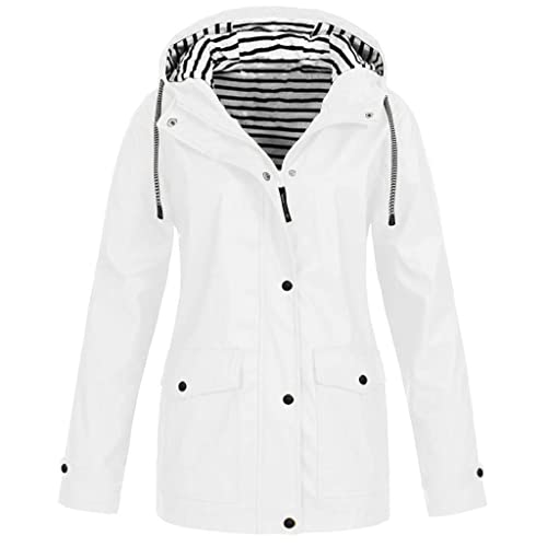 Veste de pluie femme randonnée légère imperméable pour mi-saison