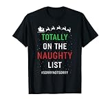 Photo Gallery babbo natale naughty list non mi dispiace scherzo divertente natale bambini maglietta Photo Gallery babbo natale naughty list non mi dispiace scherzo divertente natale bambini maglietta