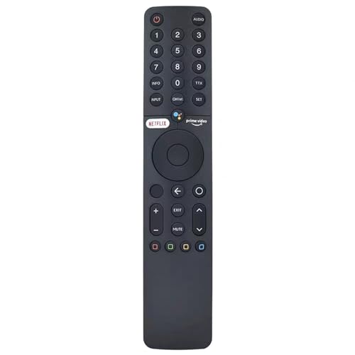 DaMohony XMRM- 19 Control remoto por voz Bluetooth con teclas de acceso directo para Xiaomi TV