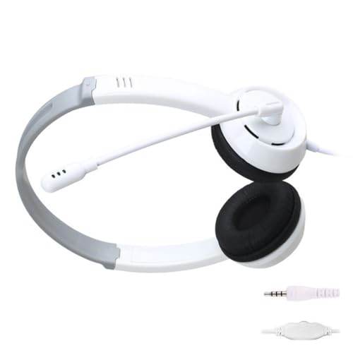 Micrófono integrado en el micrófono para auriculares con cable y auriculares de llamada clara en los auriculares con cancelación de ruido con enchufe de 3,5 mm