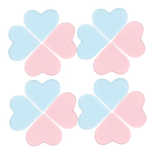 STOBOK Knitting Needle Covers 20pcs Nonslip Soft Rubber Protectors Point Protectors Stoppers for Knitting Sewing Crocheting