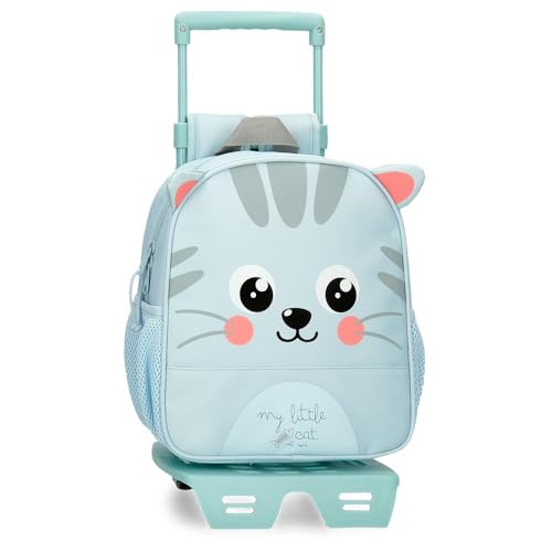 Roll Road Happy Pets Mochila Preescolar, Multicolor, 23x25x10 cms