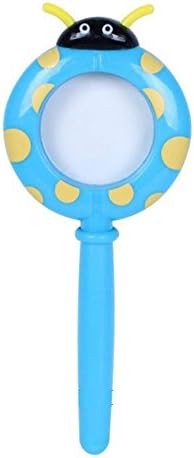 AWOEZ Cute Cartoon Magnifier Magnifying Glass for Kid’s Children (Ladybird)