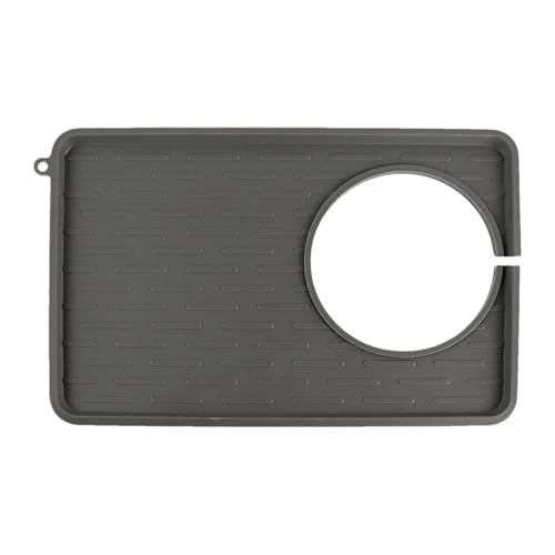 Sillas Alfombra de café para encimera, alfombra para máquina de café, alfombra absorbente antideslizante para encimera, oculta las manchas de la alfombra de secado de la vajilla para la cocina, la