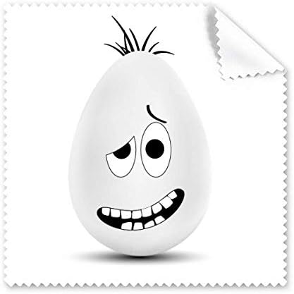 Easter Festival Funny Colored Egg Culture Cleaning Cloth Phone Screen Glasses Cleaner 5pcs image 2