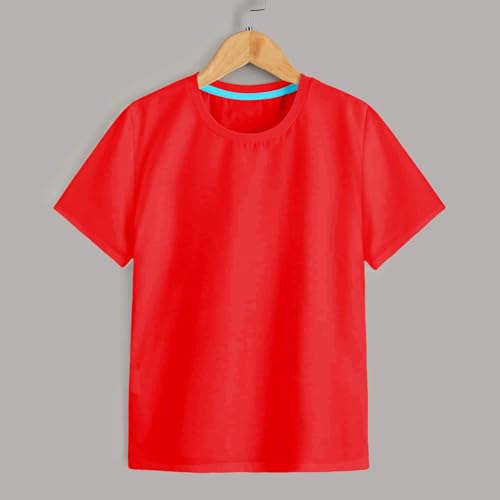 Casual Short Sleeve Tee Shirts for Kids Boys Girls 2025 Running Summer Loose Fit Tops Trendy T Shirts Cute Colorful2