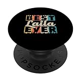 Photo Gallery retro personalizzato nome best laila ever popsockets popgrip intercambiabile Photo Gallery retro personalizzato nome best laila ever popsockets popgrip intercambiabile