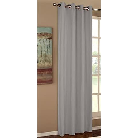 Vorhang Blickdicht Schal, Matte unifarbene Gardine Cover