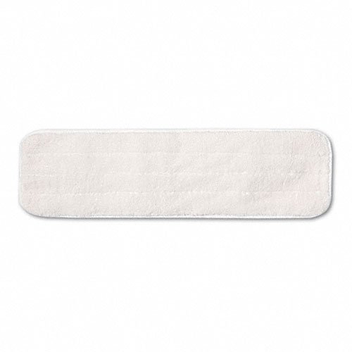Rubbermaid Commercial Dry Room Pad, Microfiber, 18 Inches Long, White (Q412WH)