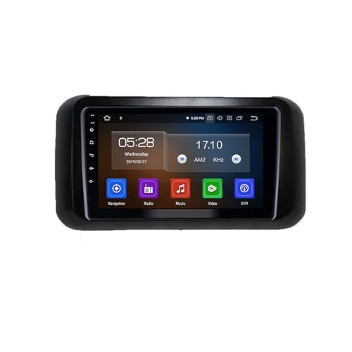 Image of Original QLED 9 inch Zlink Car Android Stereo | OS 13 | 2GB+32GB | Display Support Car Play & Android Auto | incl. AHD Rear Camera & Frame Compatible with Mahindra Thar 2020-1 Year Warranty