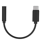 USB C 3.5mm Adapter Type C Audio Jack Adapter USB C to Headphone Jack Compatible with OnePlus 6T/ 7 Pro, Google Pixel 4 XL/3/2