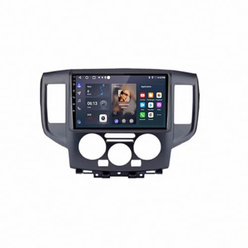 Pantalla de coche con Android Auto inalámbrico y Bluetooth para Nissan NV200 4 Nuclear