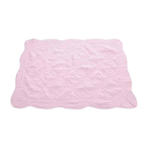 Baby Blanket - Organic Cotton Baby Blanket, Nursery Quilt, Embossed Quilted Kids Blankets | Machine-Washable Portable Toddler Nursery Quilt, Foldable Swaddling Wrap for Stroller Car Seat Travel