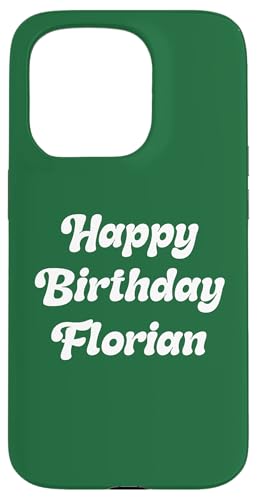 Joyeux Anniversaire Florian Coque pour iPhone 15 Pro