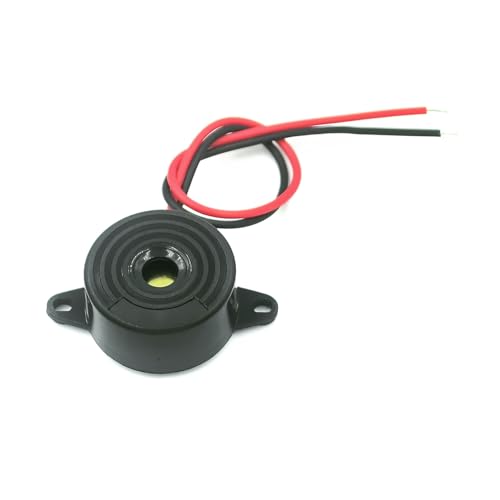 ARCELI 5 Stücke DC 3-24V 85dB Sound Elektronische Summer Alarm Schwarz 23 x 12mm