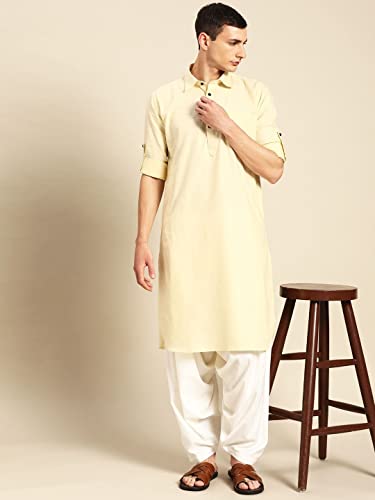 Image of Rajubhai Hargovindas Men's Premium Pathani Kurta
