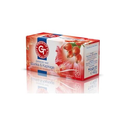 Premium Hibiscus Rosehip Herbal Tea Bags Cover