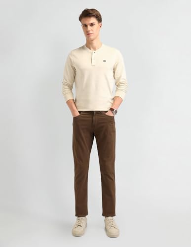 Image of Arrow Sport Men Regular fit CottonLong Sleeves