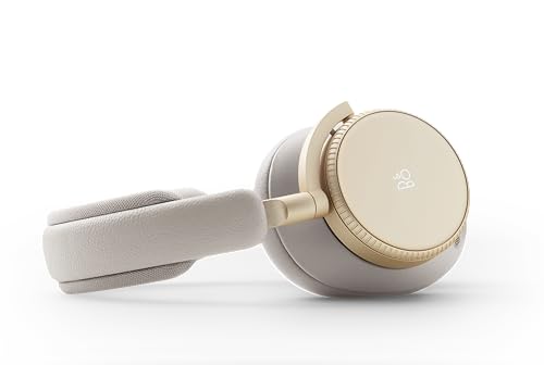 Image of Bang & Olufsen Beoplay H100 Premium Wireless Active Noise Cancelling Over-Ear Headphones with Protective Carrying Case,Hourglass Sand