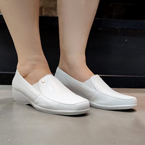 Sapato Feminino Uniforme Conforto Firezzi Enfermagem Branco (Branco, br_footwear_size_system, adult,