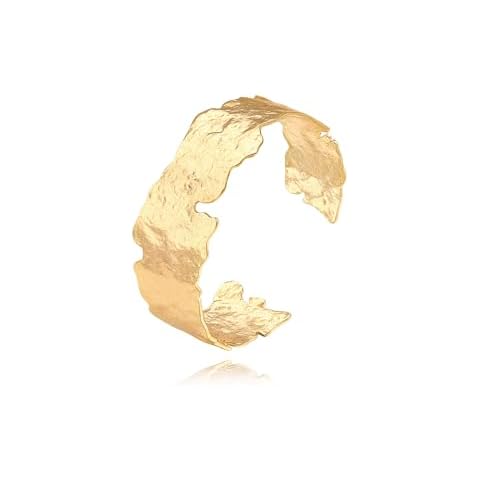 CANEVINKA Boho 18K Gold Cuff Bracelet Cover