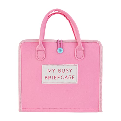 Image of Mud Pie Pink My Busy Briefcase