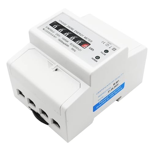 Compteur de kWh AC 230V idéal studio et recharge voiture élec - 2