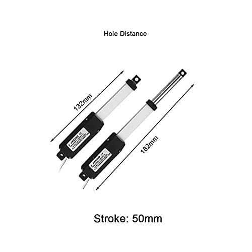 Solución de espacio con actuador lineal compacto de 12V y 125mm 4