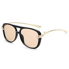 C7-champagne Lens/Black/Gold Frame