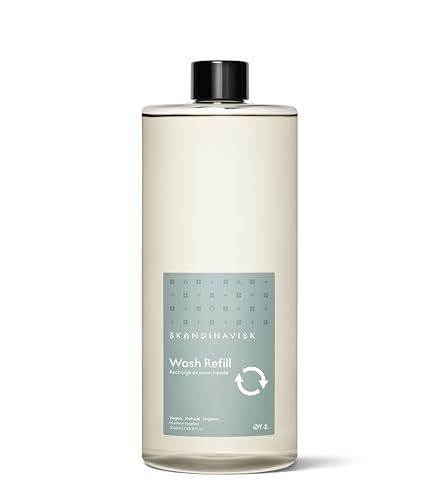Gel douche corps et mains Skandinavisk ØY hydratation intense parfum rose