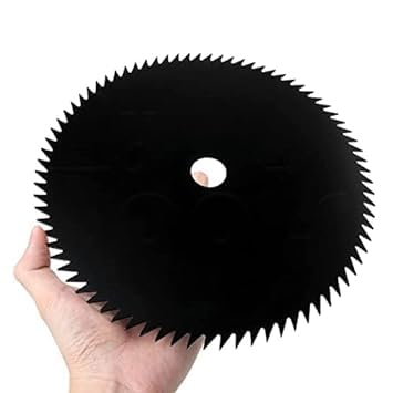 SADAIV NIPUN 80T Carbon Steel Brush Cutter Blade β Heavy-Duty Grass, Wood & Lawn Cutting Blade, Made in India, High-Performance Trimmer & Weed Cutter Blade 4