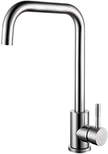 HZC WH151 Robinet mitigeur de cuisine en cuivre rotatif à 360° Cover