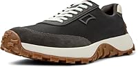 Camper Men's Drift Trail Vintage Detail Sneaker, Black, EU 43/US 9.5