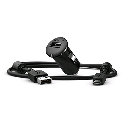 Sony Ericsson AN401 Micro-USB cigarettändare laddare och datakabel 1200 mAh