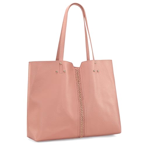 Montana West Soft Faux Leather Shoulder Handbag Tote Bag for Women