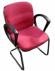 KFS Visitor Chair/Computer Chair/Cushion Chair/Steel Chair/Study Chair/Office Chair/D-ARM Chair