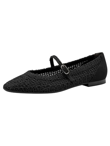 Ballerines Tamaris 22149 femme chaussures souples en cuir véritable