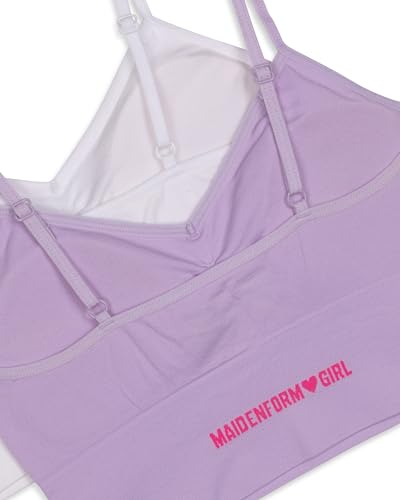 Image of Maidenform Girls Seamless Ruched Crop Bra