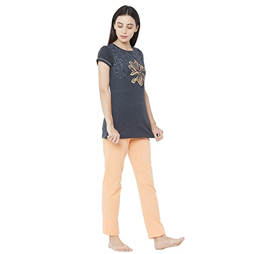Image of Sweet Dreams Women's Cotton Printed Night Suit Set