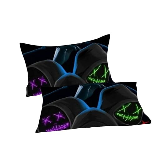 Housse de couette super king imprimé 3d mystérieux microfibre de qualité - 7