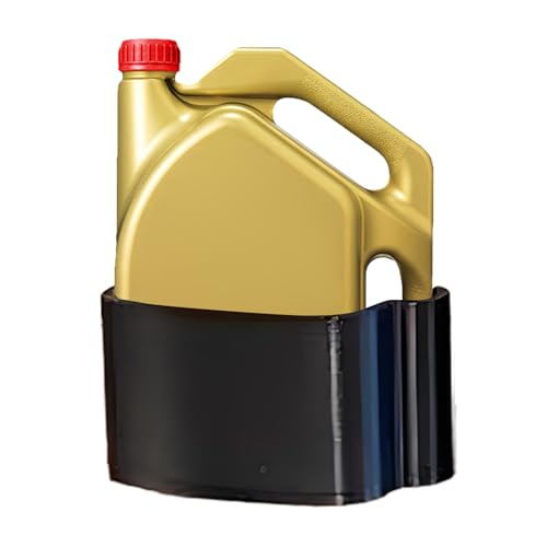 Support mural magnétique pour réservoir d'huile de moteur, résistant aux intempéries, accessoire d'organisation polyvalent sûr pour mécaniciens, propriétaires de voiture