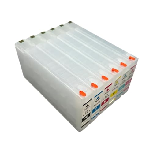 Cartucho recargable T7821 T7826 compatible con impresoras DX100 D700 tanque vacío