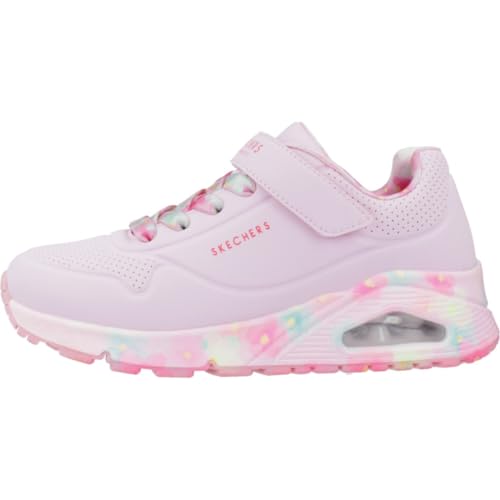 Skechers Uno Gen1 - Fresh Blooms - Meisjes Sneakers - Roze