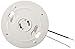 Leviton LED Ceiling Lamp Holder with 10W Bulb Guard, 9850-LED, White