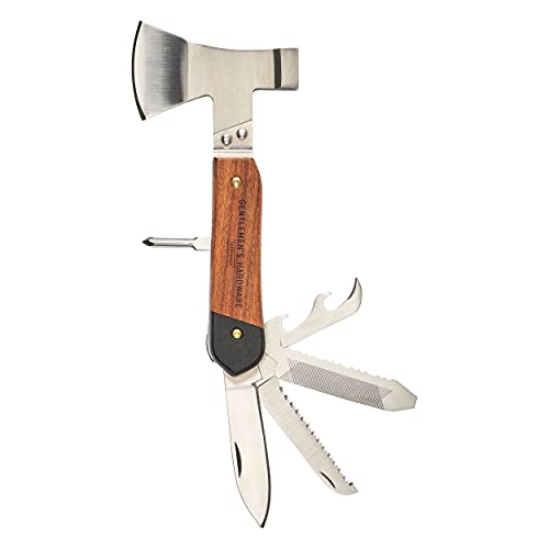Gentlemen's Hardware Stainless Steel Multi-Tool, 10-in-1, Axe