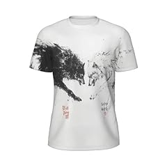 Ink Painting Double Wolf 5