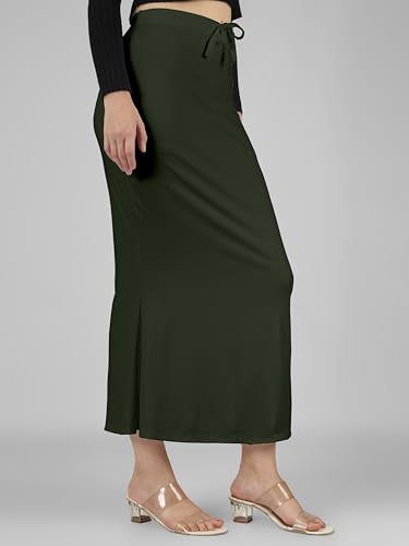Image of Nexsus Stretchable Saree Shapewear | Petticoat for Women | Cotton Blended | Skirts for Women | Shape Wear Dress for Saree | Available in 80+ Colors and Plus Sizes