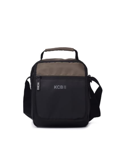 Bandolera grande de hombre KCB con múltiples bolsillos multiusos y diseño espacioso de alta calidad